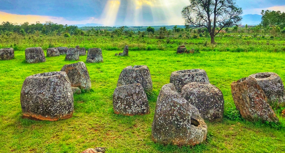 Plain of Jars in Laos
